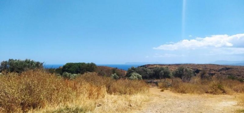 Kolymvari Meerblick von einem Dorf in der Nähe von Kolymbari Grundstück kaufen